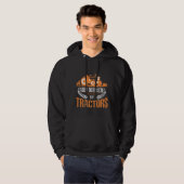 Afgeleid door Tractor Farmer Funny Farming Hoodie (Voorkant volledig)