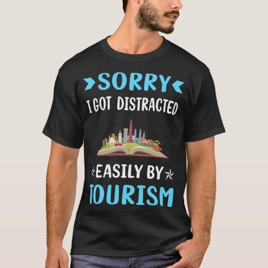 Afgeleid Toerisme T-shirt (Voorkant)