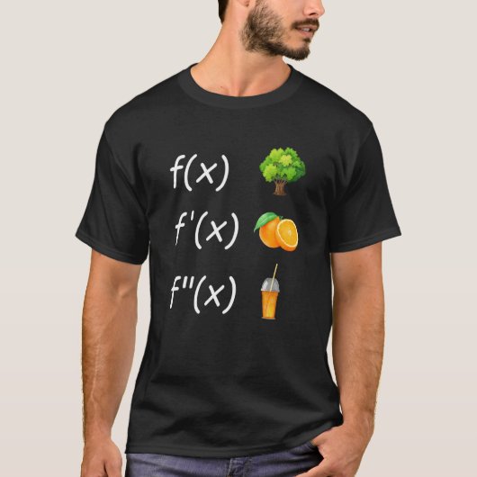 Afgeleide Analyse Calculus Wiskunde Wiskunde Onder T-shirt (Voorkant)