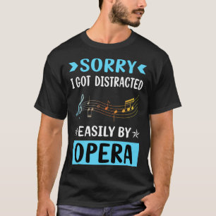 Afgeleide opera t-shirt