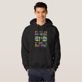 Afgelopen dag tot Hallo tweede graad Hoodie (Voorkant volledig)