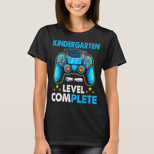 Afgelopen dag van het kinderspel t-shirt (Voorkant)