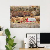 Afgelopen dagen najaar Poster afdrukken (Thuiskantoor)