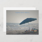 Afgelopen De premier, Dauphin Island, Alabama Briefkaart (Voorkant / Achterkant)