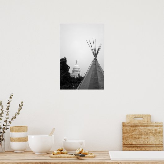 Afgelopen en Cadeau Poster (Keuken)