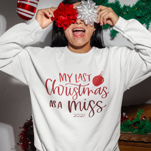 Afgelopen kerst als een Miss Whimsy Red Typograp Trui