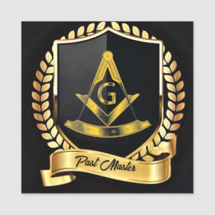 Afgelopen master naamplaatje