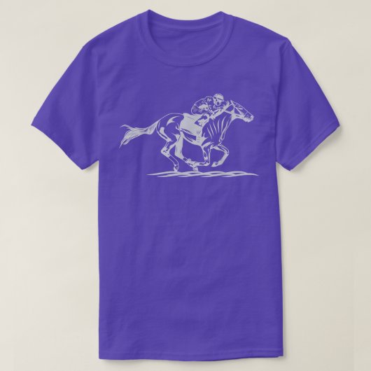 Afgelopen minuut Hanukkah Equestrian Horse Riding T-shirt (Design voorkant)