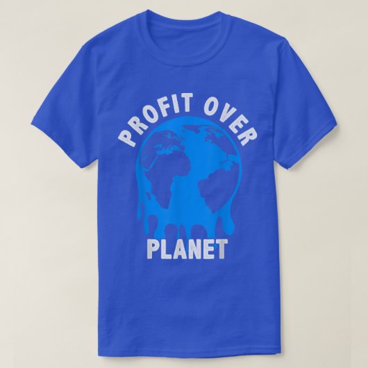Afgelopen minuut milieuvriendelijkheid klimaat Cha T-shirt (Design voorkant)