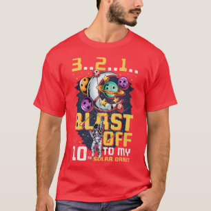 Afgelopen naar mijn 10e Zonnebaan, 10e verjaardag  T-shirt