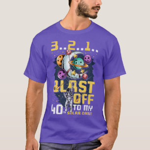 Afgelopen naar mijn 40e Zonnebaan, 40e verjaardag T-shirt