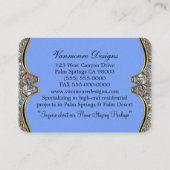 Afgelopen reflecties over externe professionals visitekaartje (Achterkant)