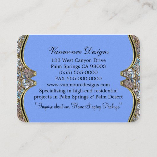 Afgelopen reflecties over externe professionals visitekaartje (Achterkant)