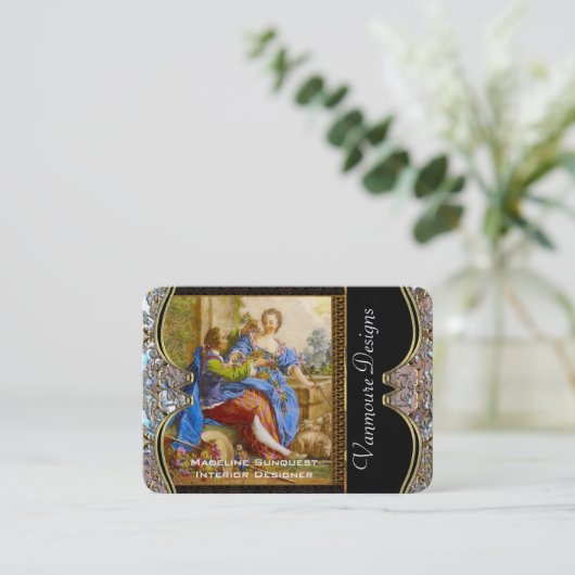 Afgelopen reflecties over externe professionals visitekaartje (Staand voorkant)