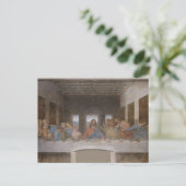 Afgelopen Supper Leonardo Da Vinci schilderen Briefkaart (Staand voorkant)