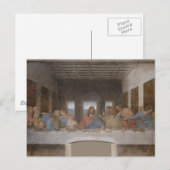 Afgelopen Supper Leonardo Da Vinci schilderen Briefkaart (Voorkant / Achterkant)