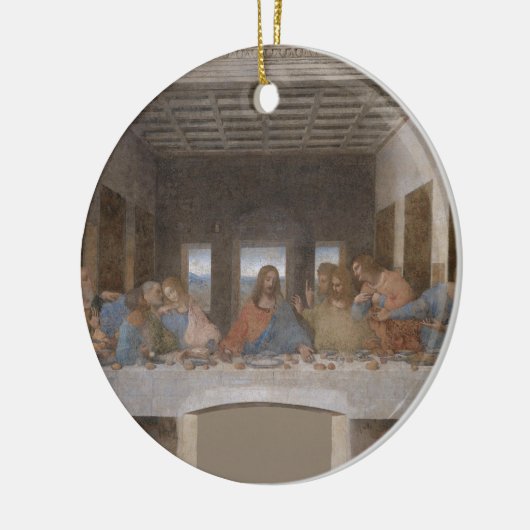 Afgelopen Supper Leonardo Da Vinci schilderen Keramisch Ornament (Links)