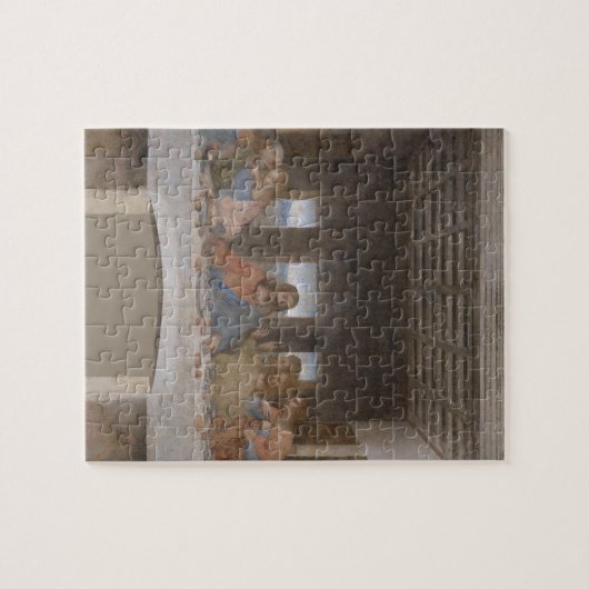Afgelopen Supper Leonardo Da Vinci schilderen Legpuzzel (Horizontaal)