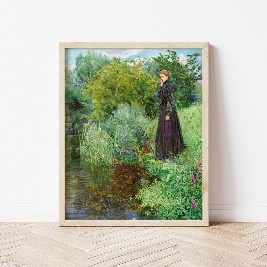 Afgelopen zomer was het groener | Byam Shaw Poster