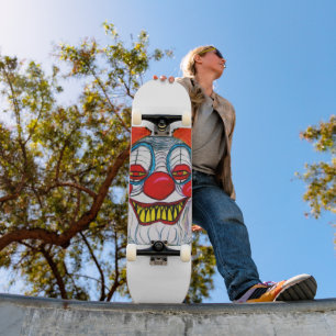 AFGEMAAKT CLOWN skateboard