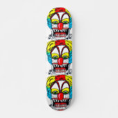AFGEMAAKT CLOWN skateboard (Voorkant)