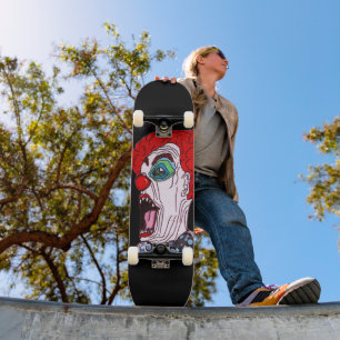 AFGEMAAKT CLOWN skateboard