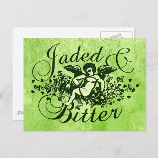 Afgemat en Bitter Briefkaart (Voorkant / Achterkant)