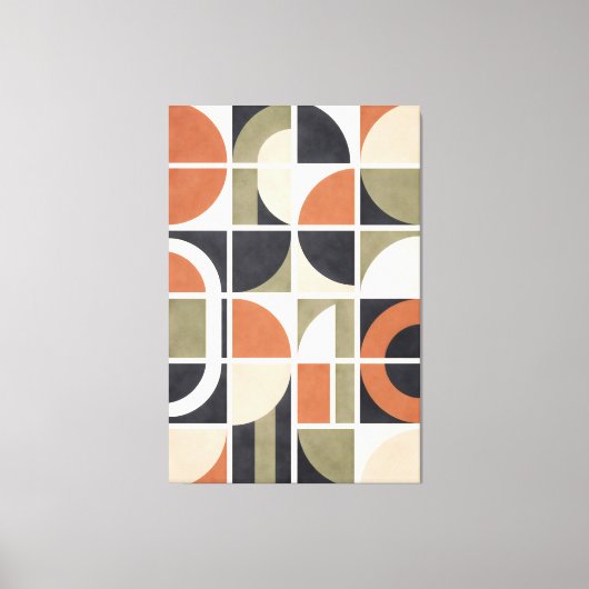 Afgemeten Ritme Canvas Afdruk (Voorkant)
