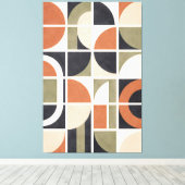 Afgemeten Ritme Canvas Afdruk (Insitu (Houten vloer))