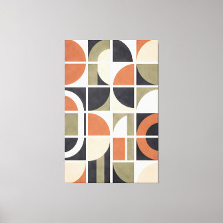 Afgemeten Ritme Canvas Afdruk
