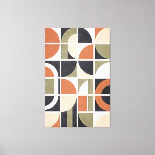 Afgemeten Ritme Canvas Afdruk (Voorkant)