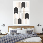 Afgemeten Stilte Canvas Afdruk (Insitu (Slaapkamer))
