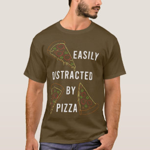 Afgenomen door Pizza Funny Gezegde Italy Food T-S T-shirt