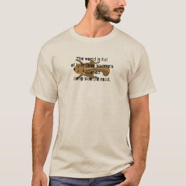 afgeplatte eekhoorn t-shirt