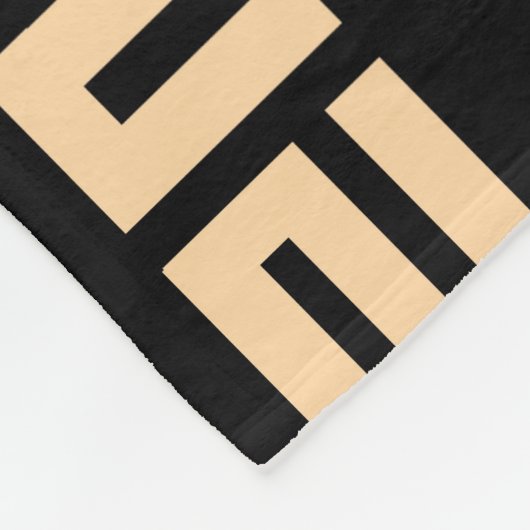 Afgeprinte Afrikaanse modder Fleece Deken (Hoek)