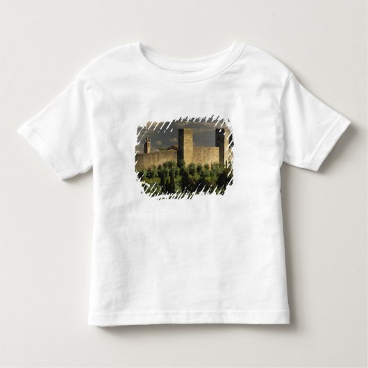 Afgeroepen stad Monteriggioni, in de provincie Mon Kinder Shirts (Voorkant)