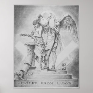 Afgeroepen van Labour Poster