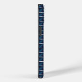 Afgerond blauw compartimentontwerp Case-Mate iPhone case (Achterkant / Rechts)