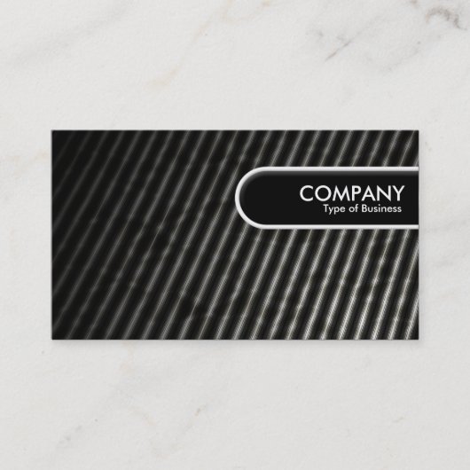 Afgerond Label - Gegolfd terrein (Voorkant)