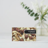 Afgerond Label - Gemengde moeren (Staand voorkant)