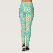 Afgerond retro leggings (Achterkant)