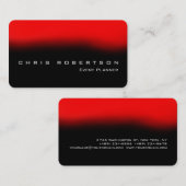 Afgeronde hoek evenementenplanner rood Visitekaart Visitekaartje (Voorkant / Achterkant)