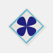 AFGERONDE KRUIS SERVETTEN (Hoek)