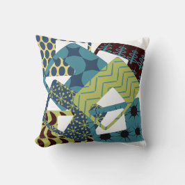 Afgeronde moderne rechthoeken uit het midden van d kussen