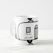 Afgeronde oplegger Thunder_Cove Koffiemok (Voorkant links)