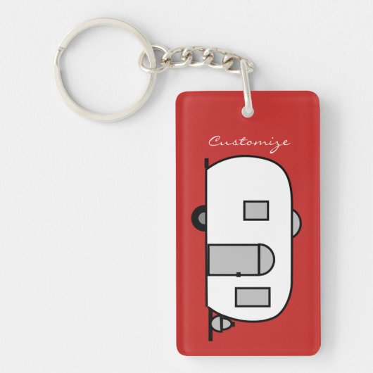 Afgeronde oplegger Thunder_Cove Sleutelhanger (Voorkant)