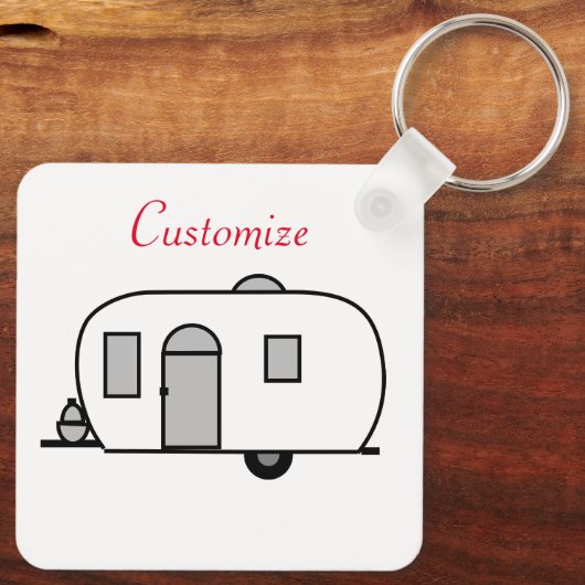 Afgeronde oplegger Thunder_Cove Sleutelhanger (Achterkant)