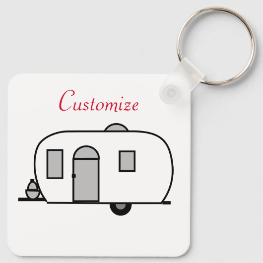 Afgeronde oplegger Thunder_Cove Sleutelhanger (Achterkant)