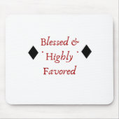 Afgeruste en zeer bevoorrechte muismatje muismat (Voorkant)