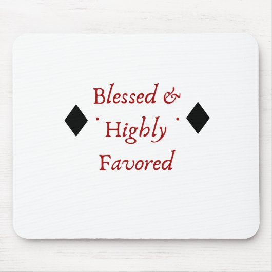 Afgeruste en zeer bevoorrechte muismatje muismat (Voorkant)